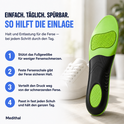 Medithal 3-Zonen-System für Fersensporn