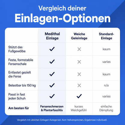 Medithal 3-Zonen-System für Fersensporn